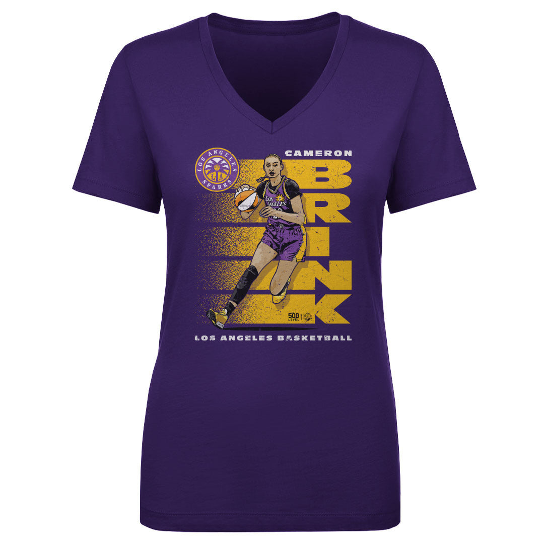 Cameron Brink Women's V-Neck T-Shirt | 500 LEVEL