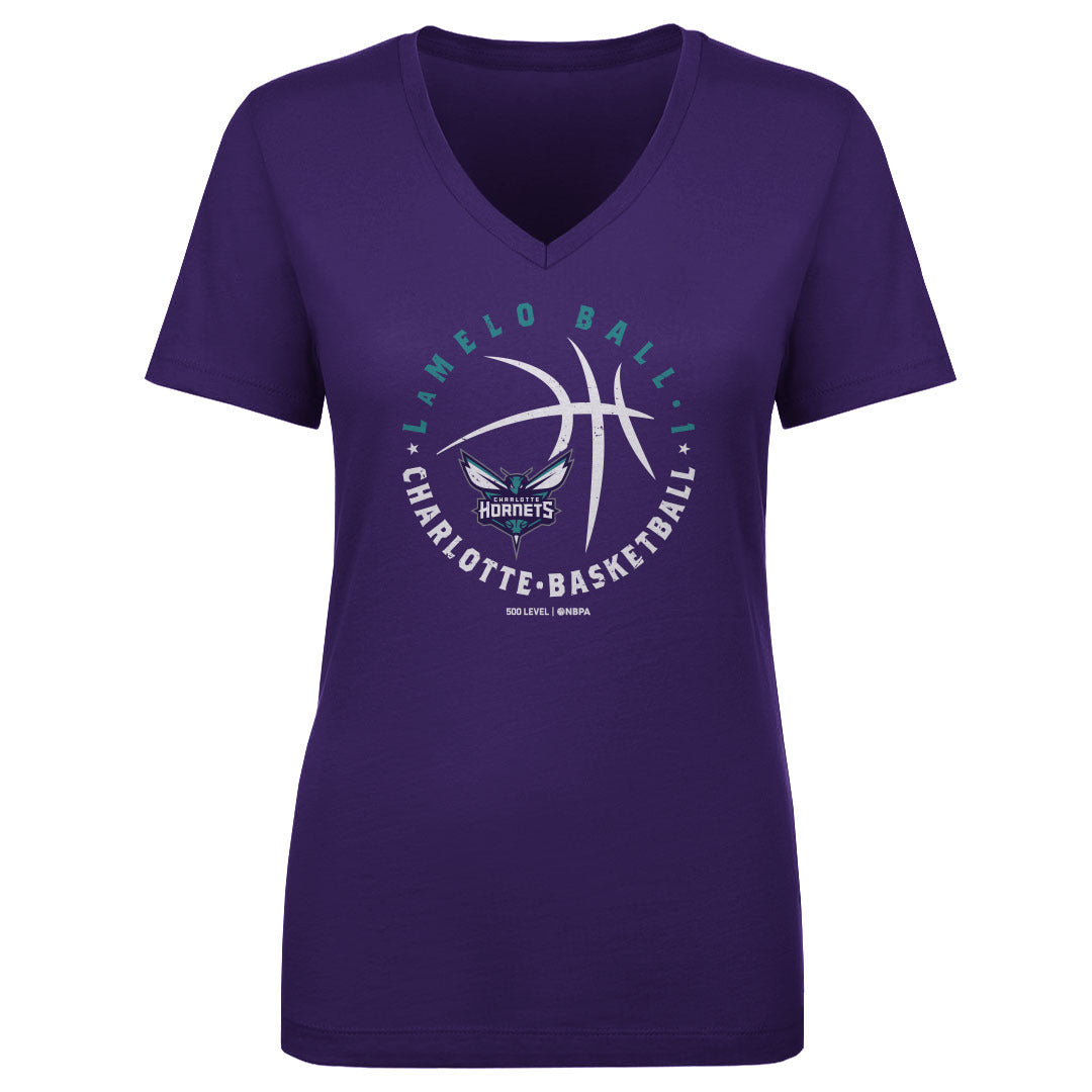 LaMelo Ball Women's V-Neck T-Shirt | 500 LEVEL