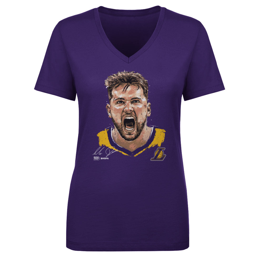 Luka Doncic Women's V-Neck T-Shirt | 500 LEVEL