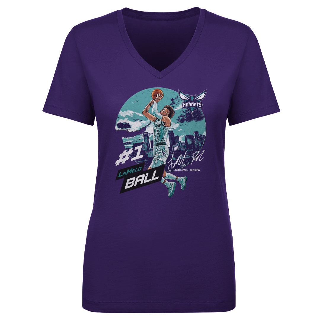 LaMelo Ball Women's V-Neck T-Shirt | 500 LEVEL