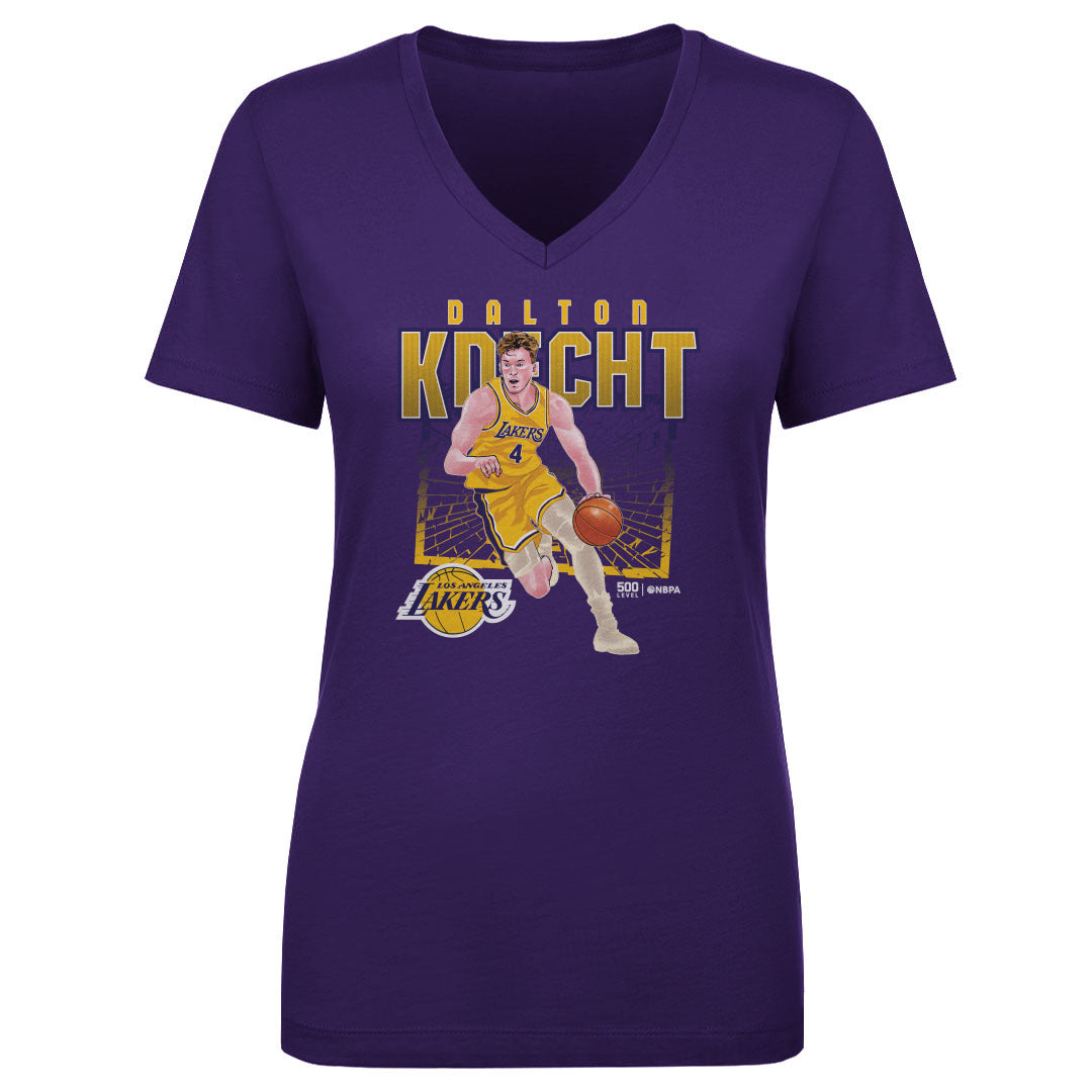 Dalton Knecht Women's V-Neck T-Shirt | 500 LEVEL