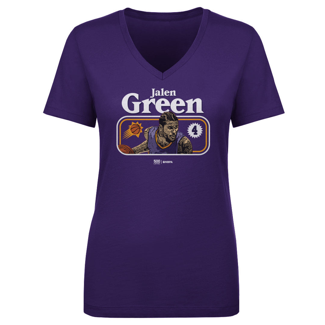 Jalen Green Women's V-Neck T-Shirt | 500 LEVEL