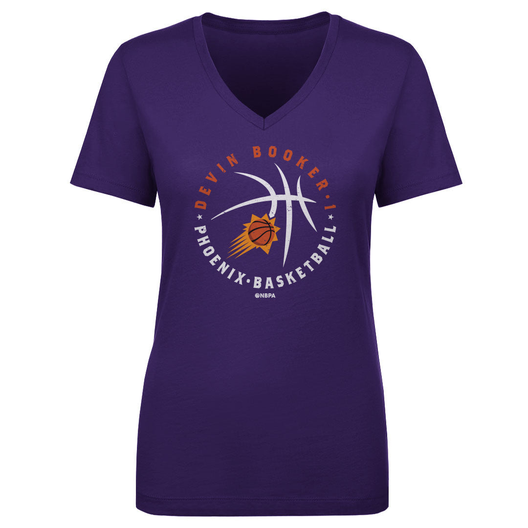 Devin Booker Women's V-Neck T-Shirt | 500 LEVEL