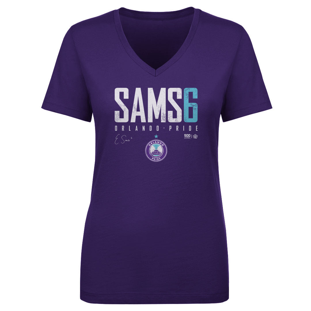 Emily Sams Women's V-Neck T-Shirt | 500 LEVEL