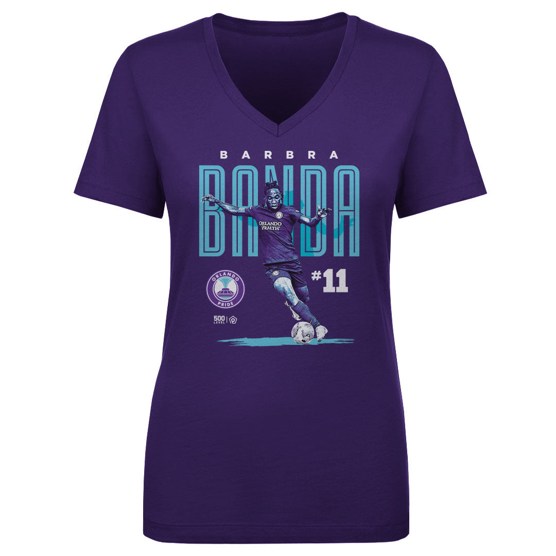 Barbra Banda Women's V-Neck T-Shirt | 500 LEVEL