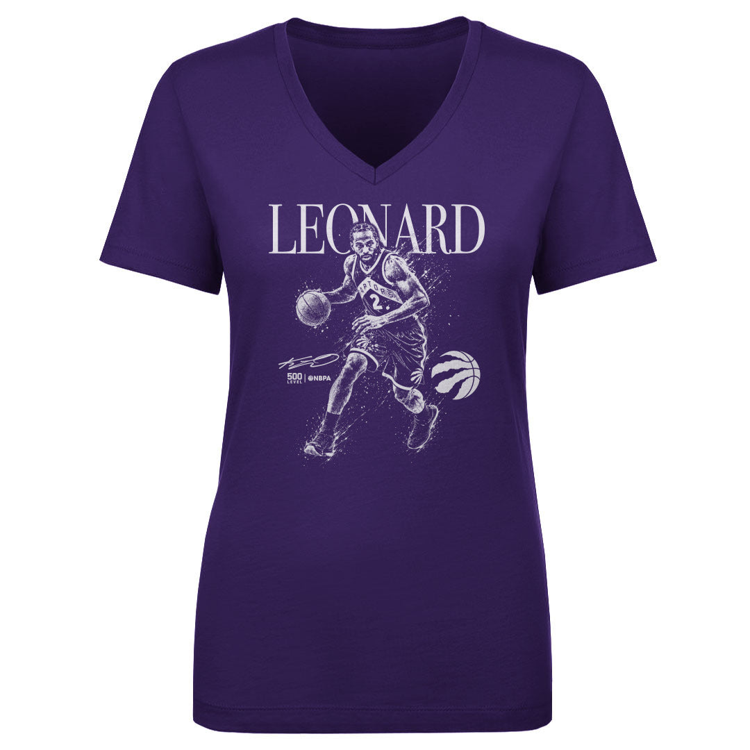 Kawhi Leonard Women's V-Neck T-Shirt | 500 LEVEL