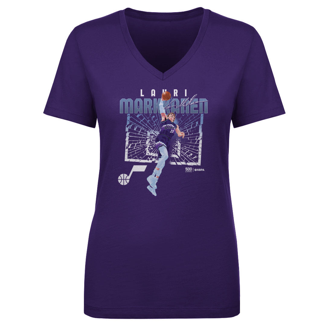 Lauri Markkanen Women's V-Neck T-Shirt | 500 LEVEL