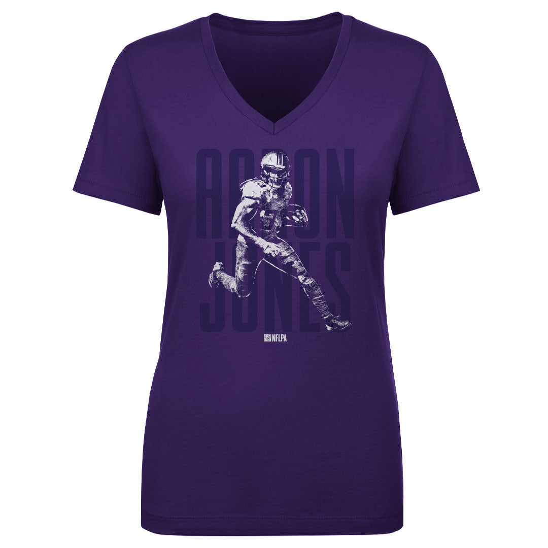 Aaron Jones Women's V-Neck T-Shirt | 500 LEVEL