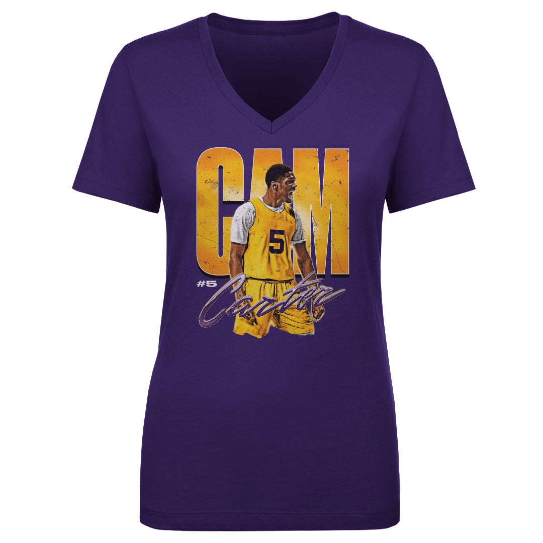 Cam Carter Women's V-Neck T-Shirt | 500 LEVEL