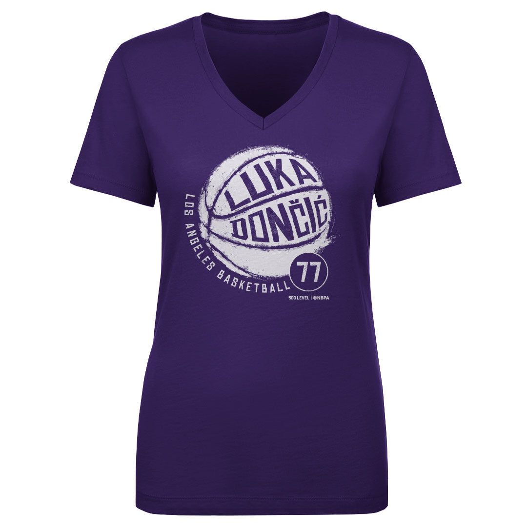 Luka Doncic Women's V-Neck T-Shirt | 500 LEVEL