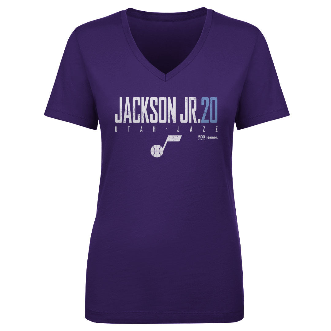 Jaren Jackson Jr. Women's V-Neck T-Shirt | 500 LEVEL