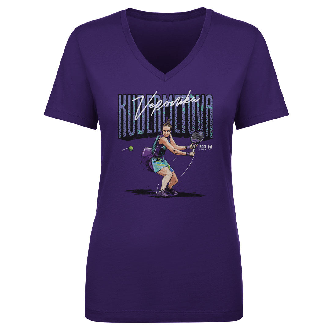 Veronika Kudermetova Women's V-Neck T-Shirt | 500 LEVEL