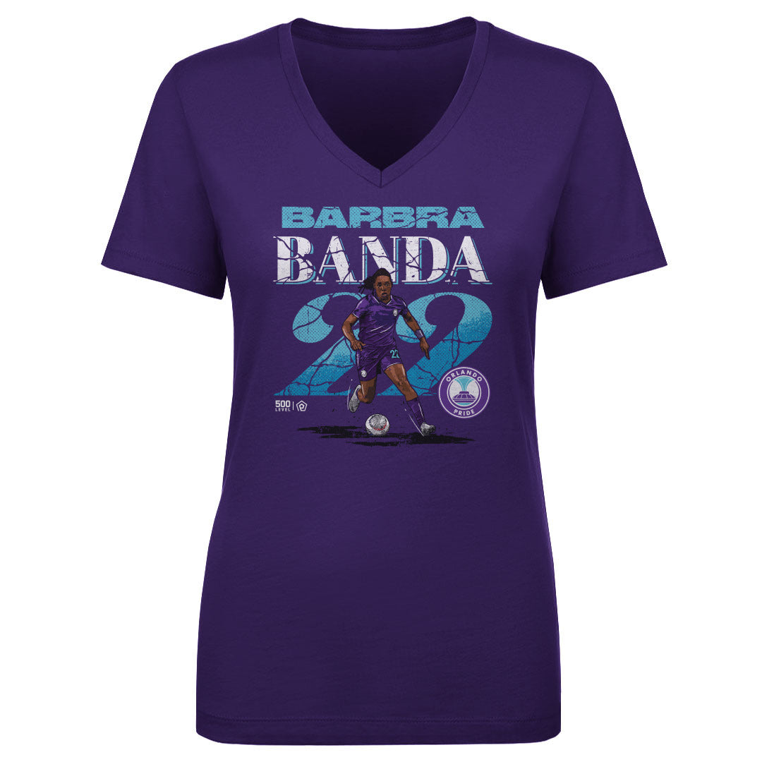Barbra Banda Women's V-Neck T-Shirt | 500 LEVEL