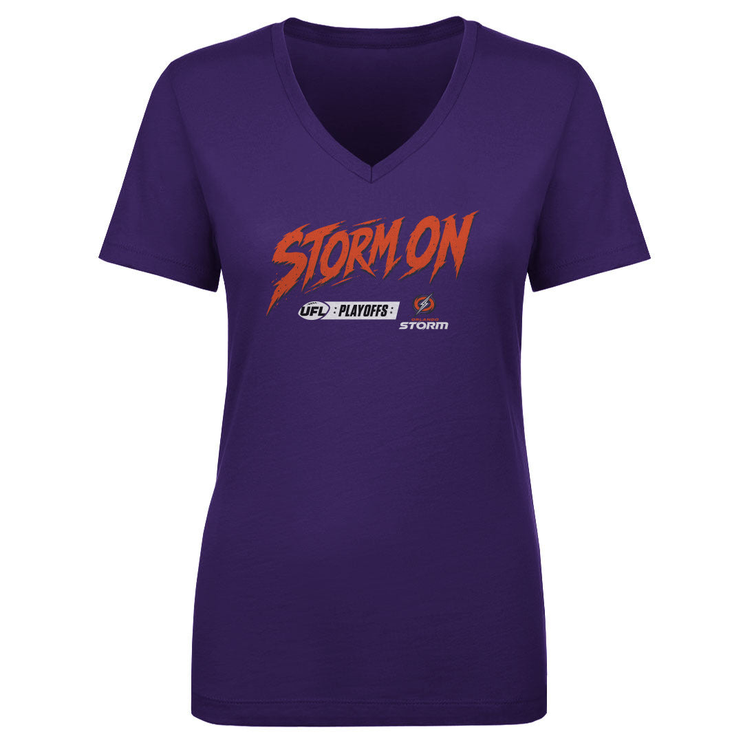 Orlando Storm Women's V-Neck T-Shirt | 500 LEVEL