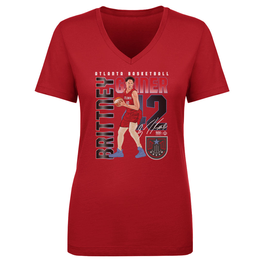 Brittney Griner Women's V-Neck T-Shirt | 500 LEVEL