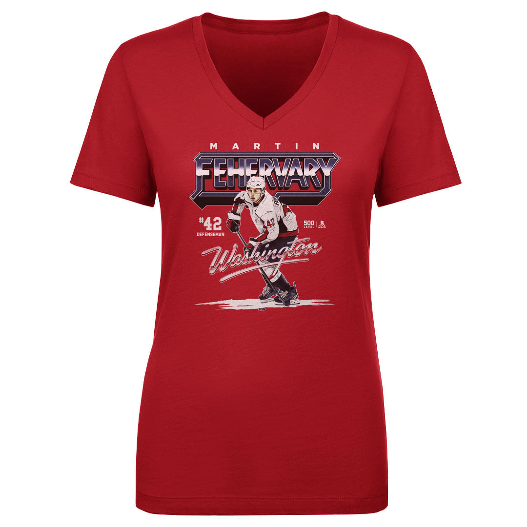 Martin Fehervary Women's V-Neck T-Shirt | 500 LEVEL