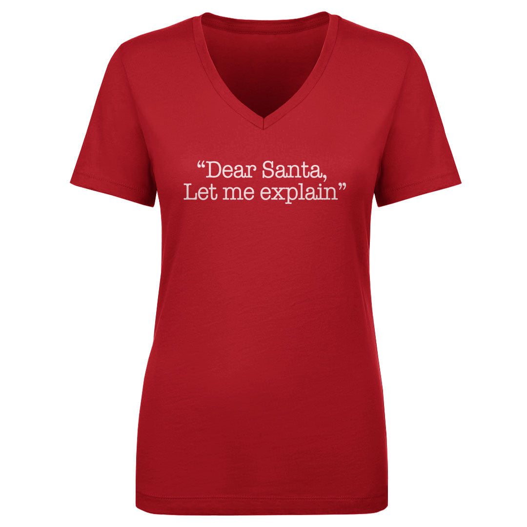 Christmas Women's V-Neck T-Shirt | 500 LEVEL