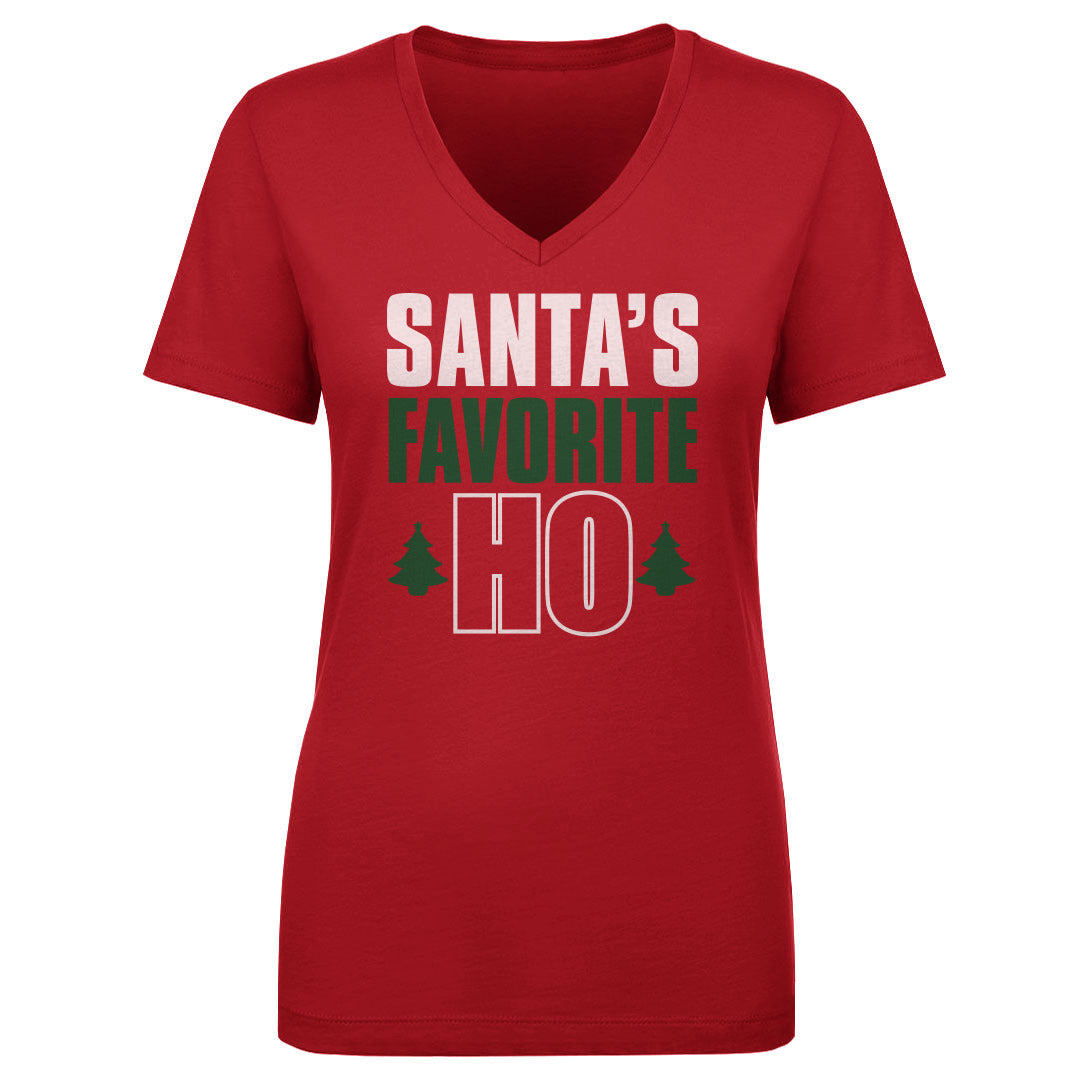 Christmas Women's V-Neck T-Shirt | 500 LEVEL