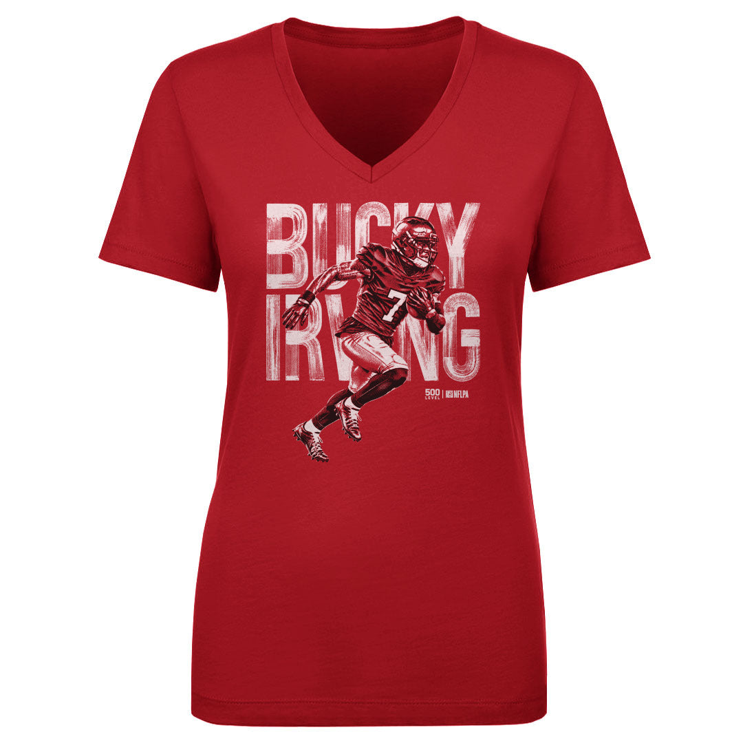 Bucky Irving Women's V-Neck T-Shirt | 500 LEVEL