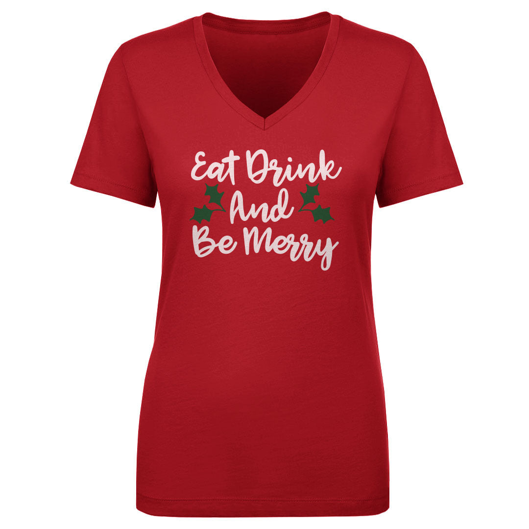 Christmas Women's V-Neck T-Shirt | 500 LEVEL