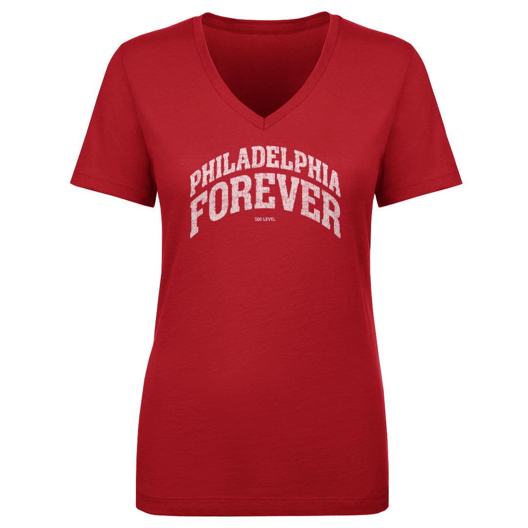 Philadelphia Women's V-Neck T-Shirt | 500 LEVEL