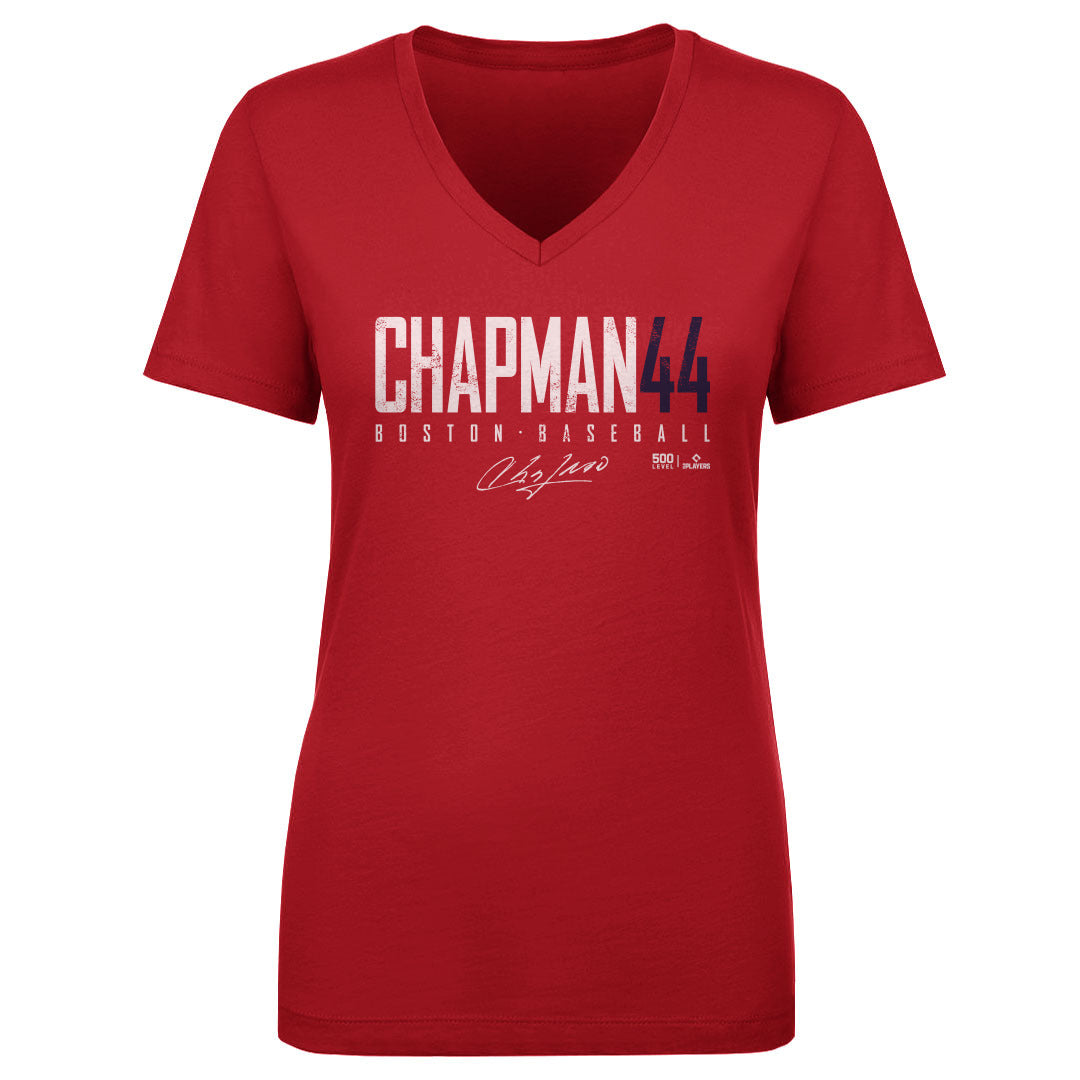 Aroldis Chapman Women's V-Neck T-Shirt | 500 LEVEL