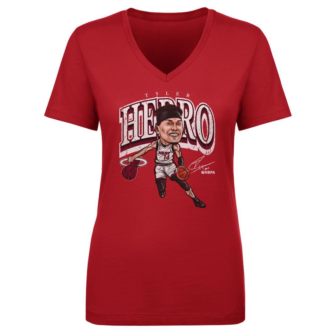 Tyler Herro Women's V-Neck T-Shirt | 500 LEVEL