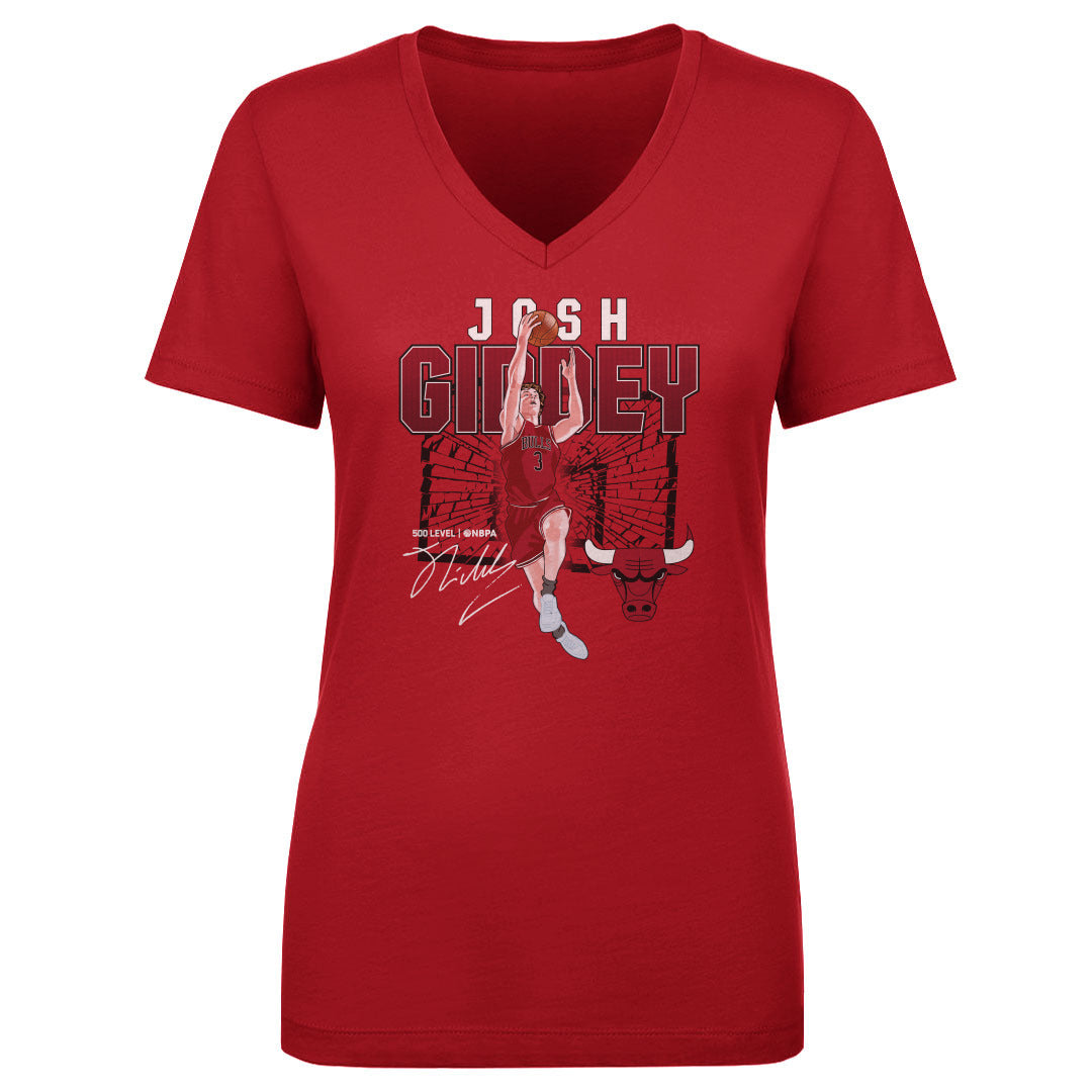 Josh Giddey Women's V-Neck T-Shirt | 500 LEVEL