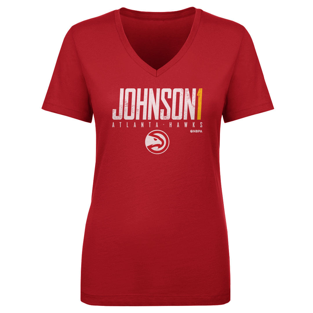 Jalen Johnson Women's V-Neck T-Shirt | 500 LEVEL
