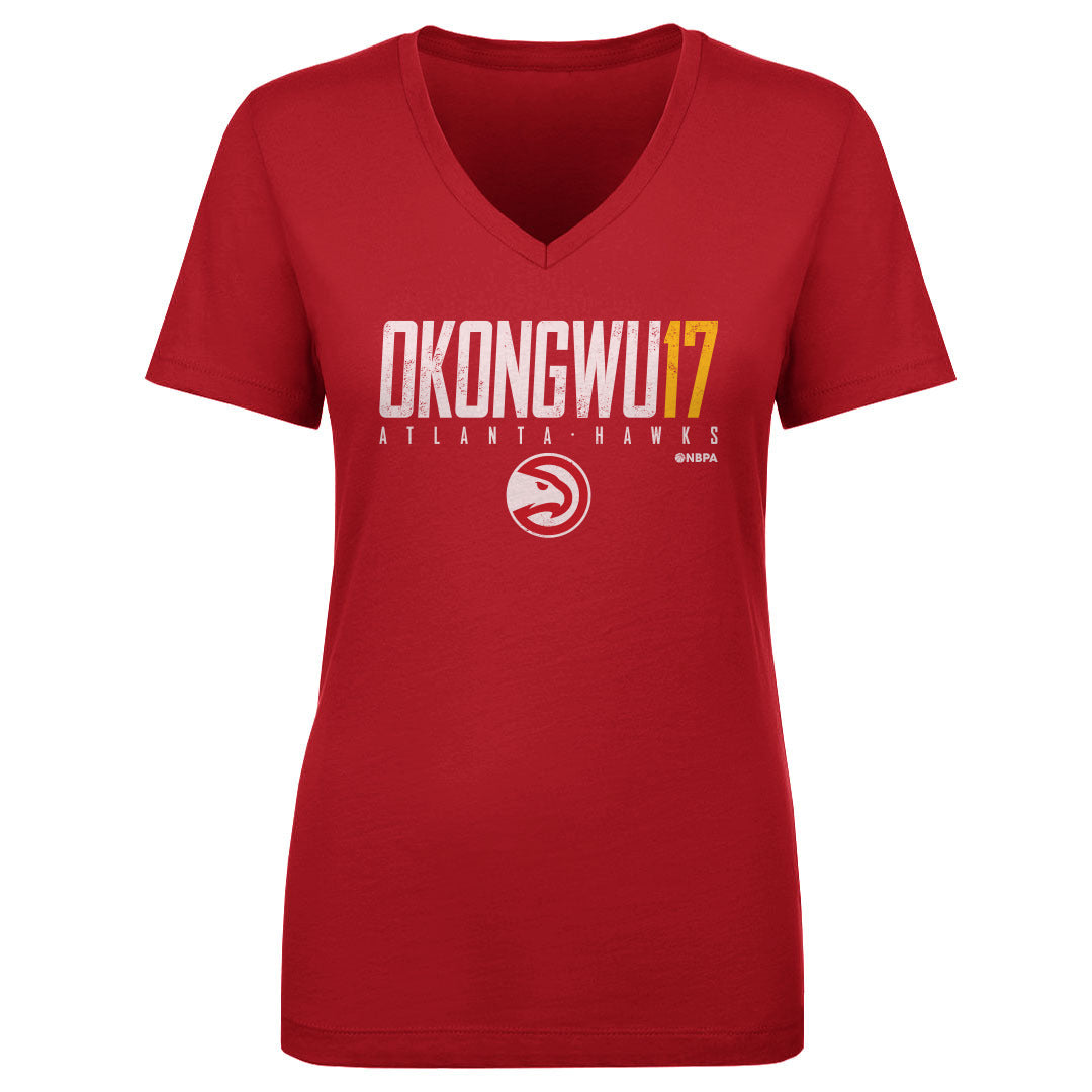 Onyeka Okongwu Women's V-Neck T-Shirt | 500 LEVEL
