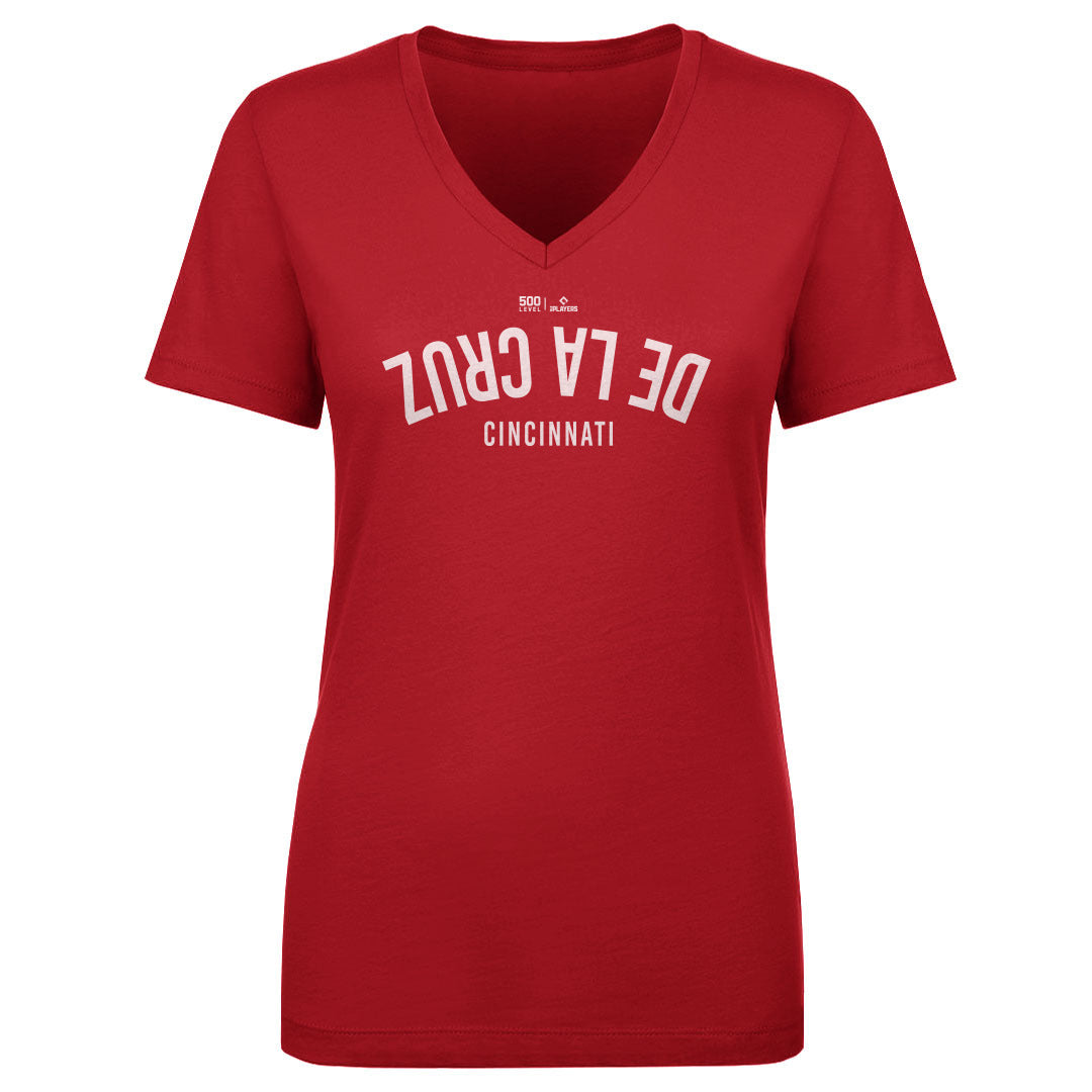 Elly De La Cruz Women's V-Neck T-Shirt | 500 LEVEL