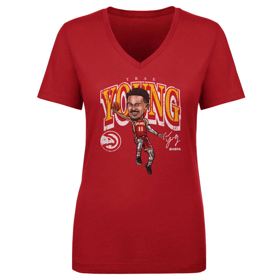 Trae Young Women's V-Neck T-Shirt | 500 LEVEL