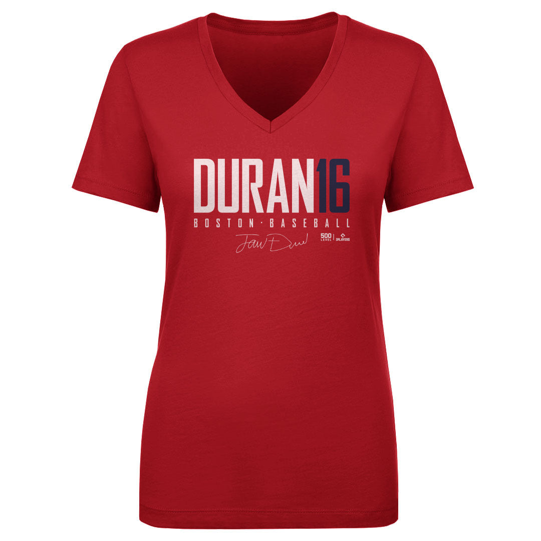 Jarren Duran Women's V-Neck T-Shirt | 500 LEVEL
