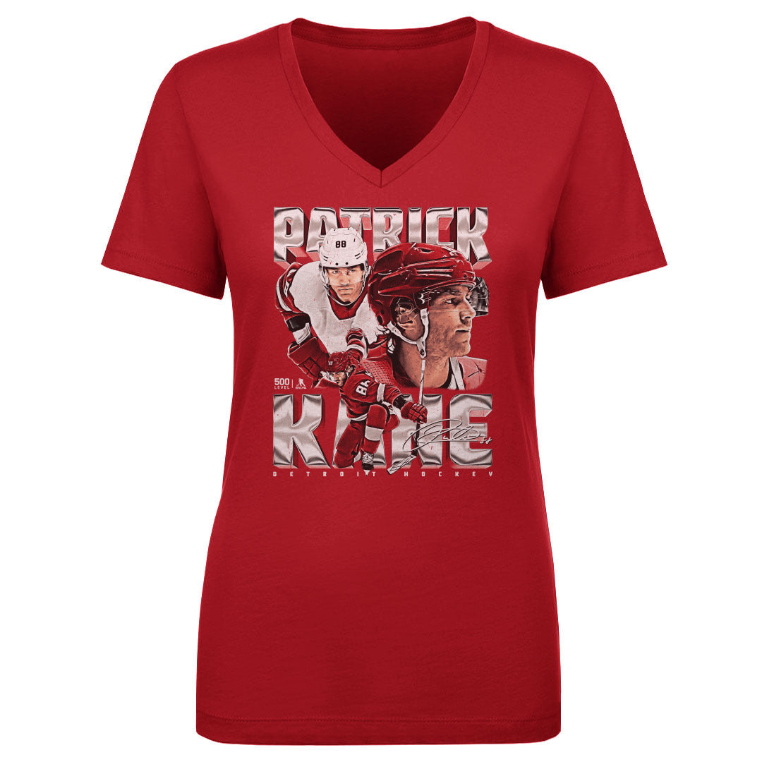 Patrick Kane Women's V-Neck T-Shirt | 500 LEVEL