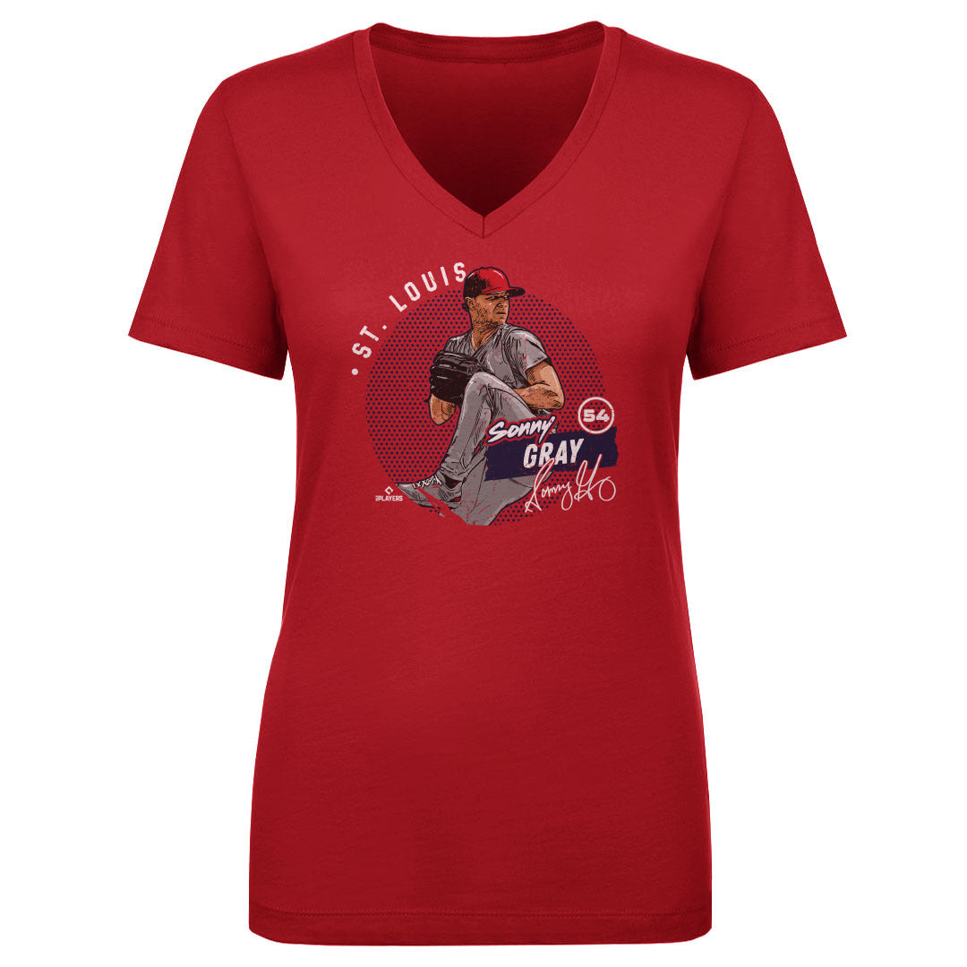 Sonny Gray Women's V-Neck T-Shirt | 500 LEVEL