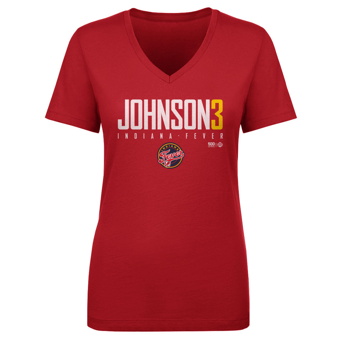 Raven Johnson Women's V-Neck T-Shirt | 500 LEVEL