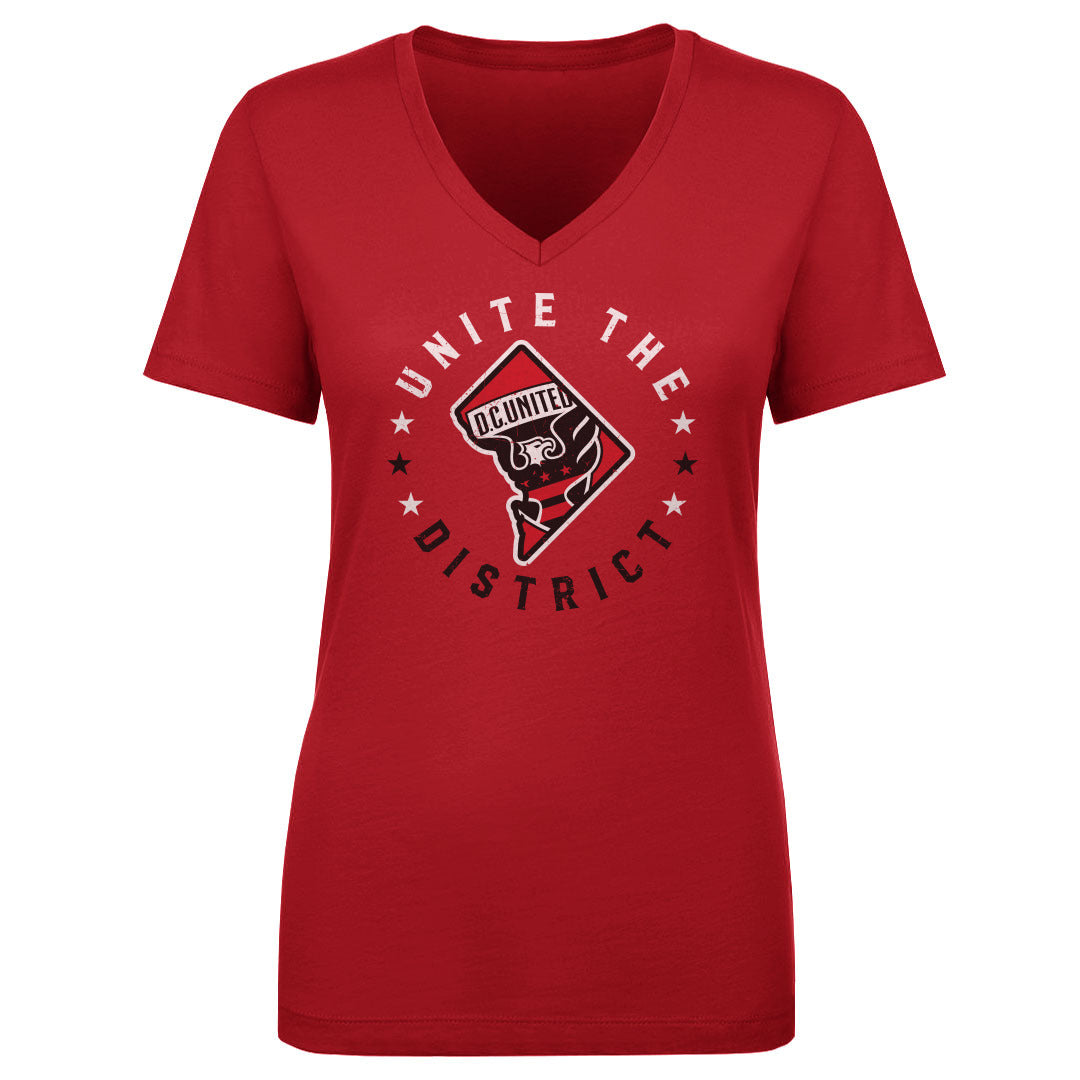 D.C. United Women's V-Neck T-Shirt | 500 LEVEL