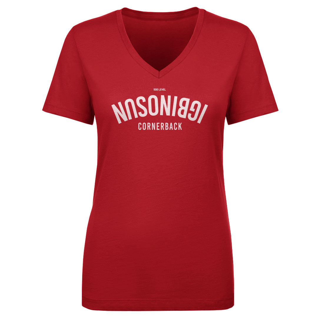 Davison Igbinosun Women's V-Neck T-Shirt | 500 LEVEL