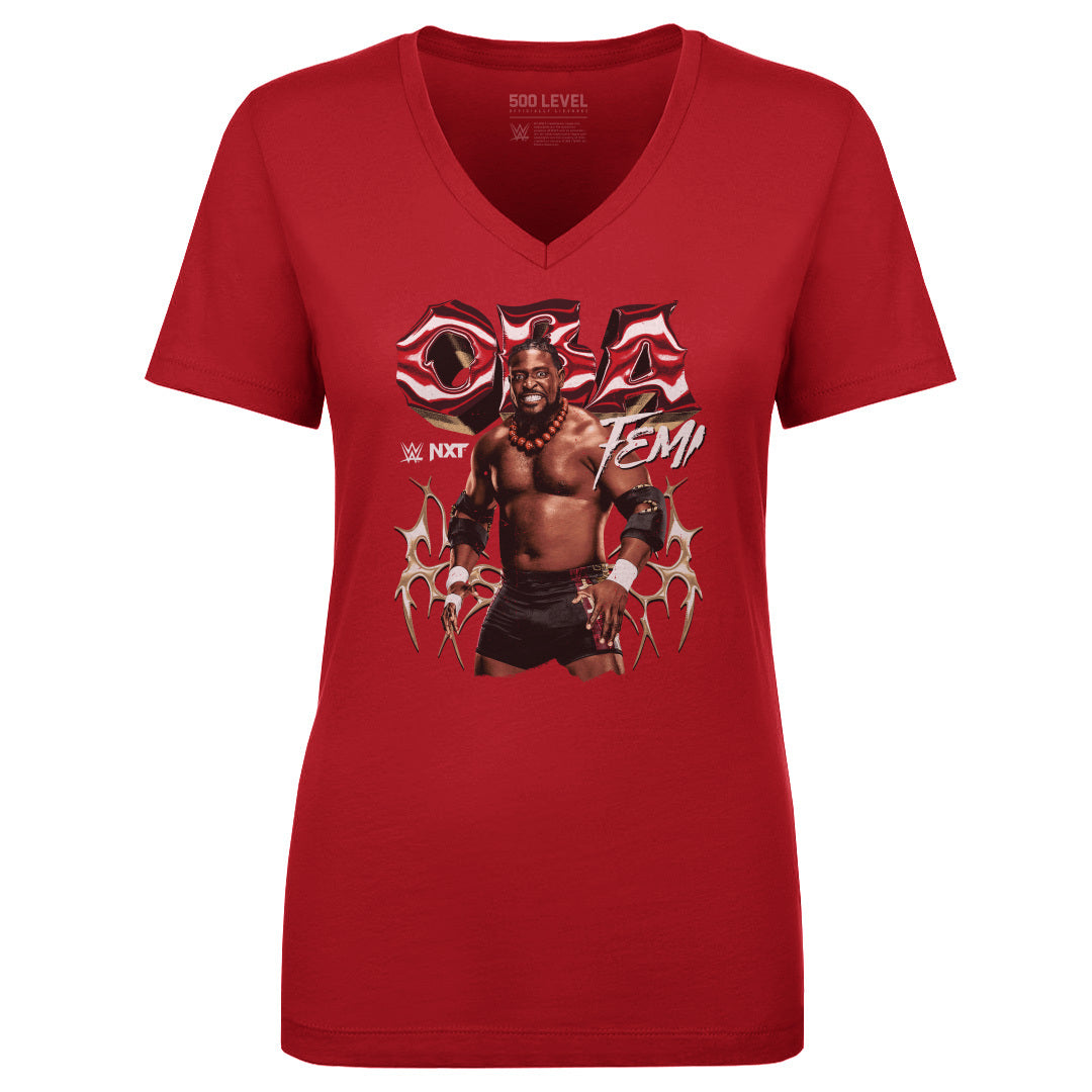 Oba Femi Women's V-Neck T-Shirt | 500 LEVEL