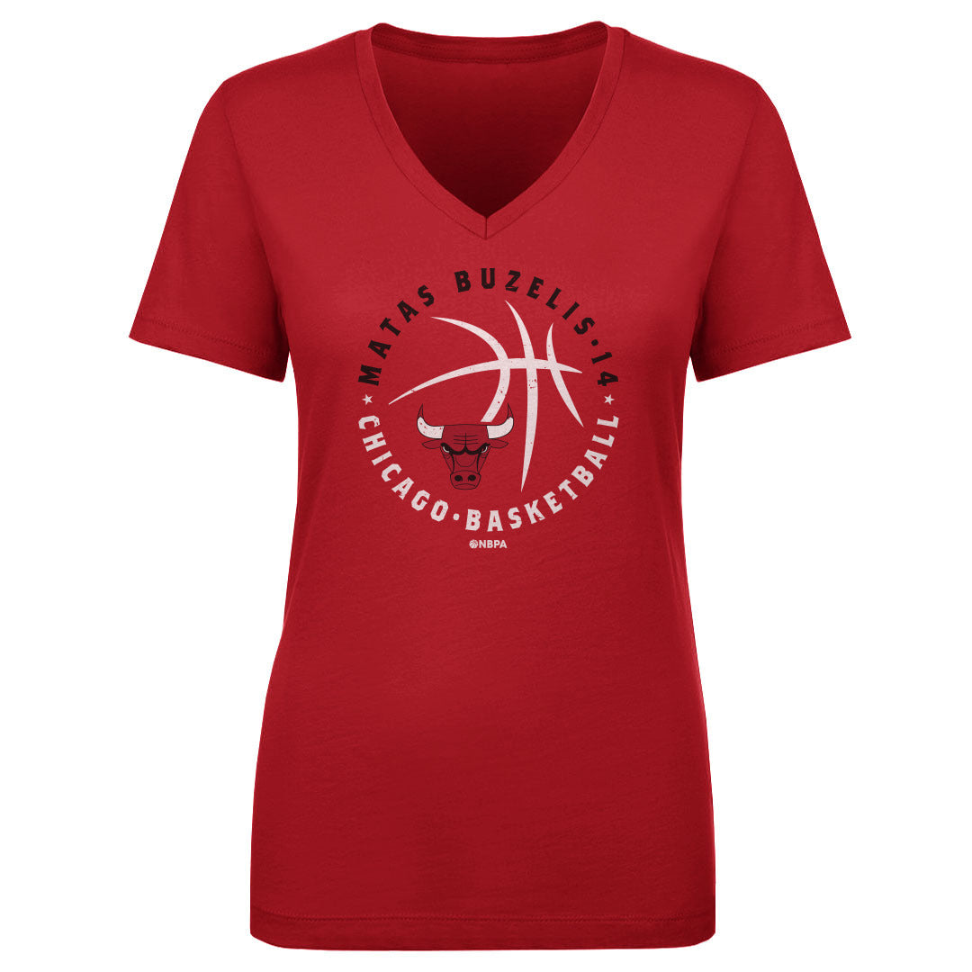 Matas Buzelis Women's V-Neck T-Shirt | 500 LEVEL