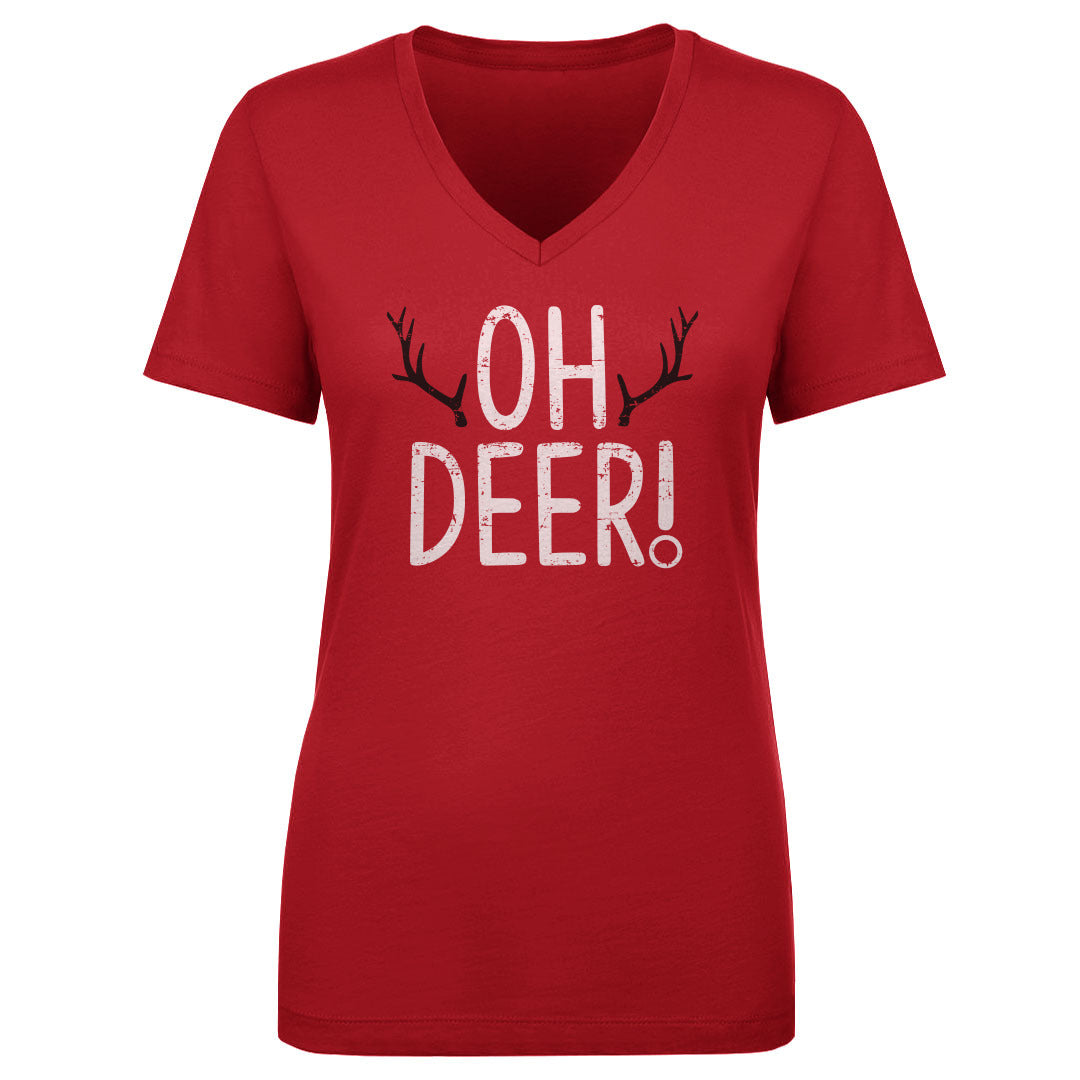 Christmas Women's V-Neck T-Shirt | 500 LEVEL