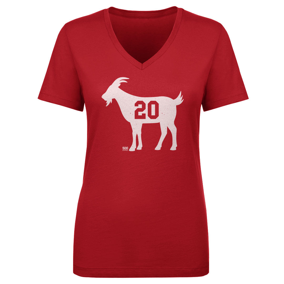 Wisconsin Women's V-Neck T-Shirt | 500 LEVEL