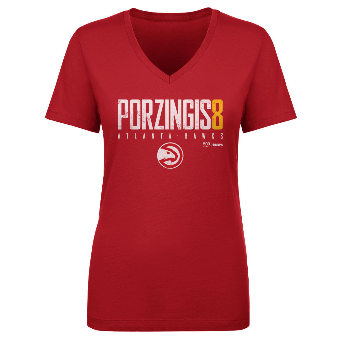 Kristaps Porzingis Women's V-Neck T-Shirt | 500 LEVEL