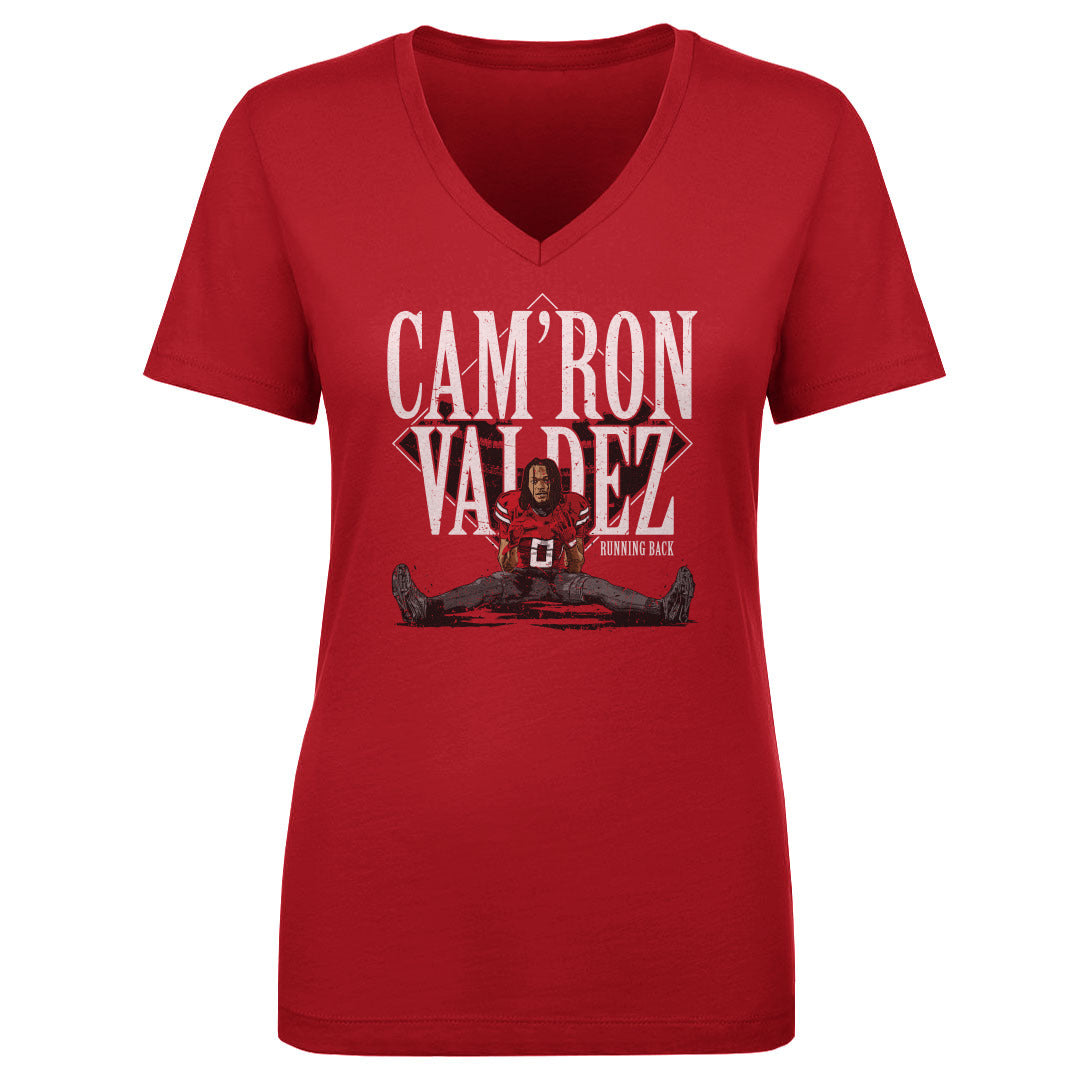 Cam'Ron Valdez Women's V-Neck T-Shirt | 500 LEVEL