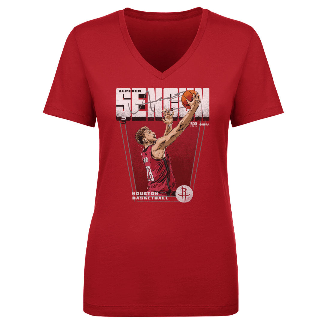 Alperen Sengun Women's V-Neck T-Shirt | 500 LEVEL