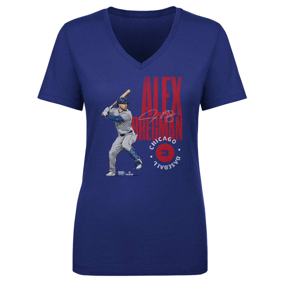 Alex Bregman Women's V-Neck T-Shirt | 500 LEVEL