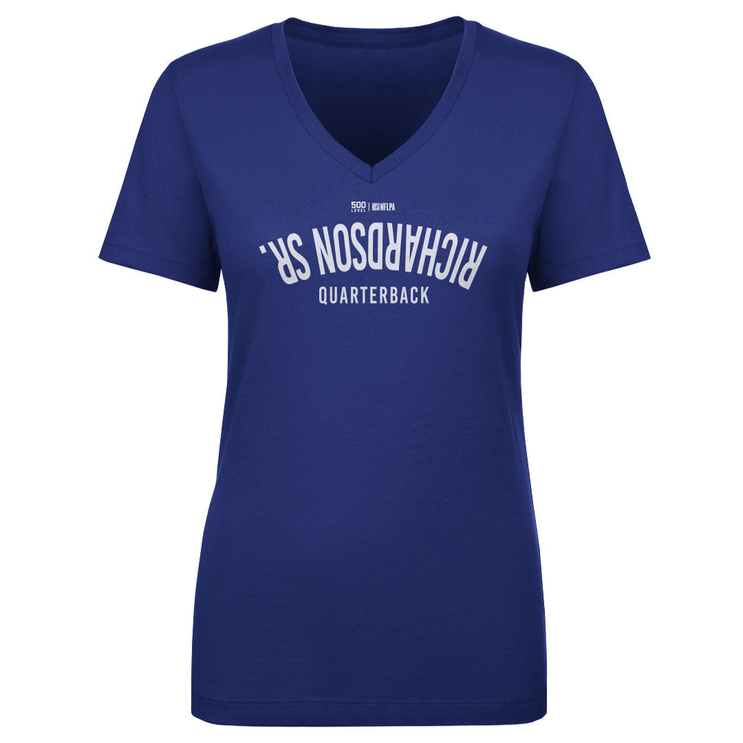 Anthony Richardson Women's V-Neck T-Shirt | 500 LEVEL