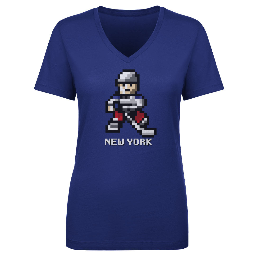 New York R Hockey Women's V-Neck T-Shirt | 500 LEVEL