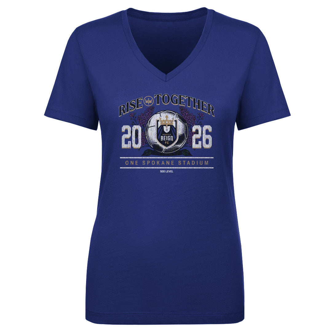 Seattle Reign FC Women's V-Neck T-Shirt | 500 LEVEL