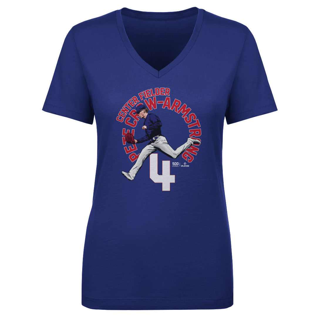 Pete Crow-Armstrong Women's V-Neck T-Shirt | 500 LEVEL